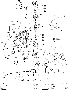 Exploded Diagram A Diagram and Parts List for GW150-25 Type 1 Black and Decker Leaf Blower / Vacuum